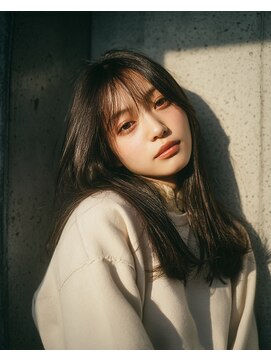 ポット バイ クレドガーデン 大宮東口店(pote by CRED GARDEN) 韓国風　暗めカラー　黒髪　セミロング