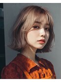 ショートボブ/ストレートボブ/前下がりボブ髪質改善20代30代40代