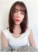【OORRY.etwa】大人顔まわりシャギーレイヤー