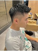 刈り上げバーバーショート　植木涼太