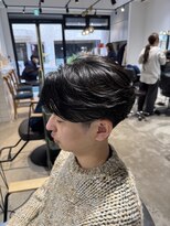 グラスバイネオリーブ 大倉山駅前店(grace by neolive)&nbsp;ニュアンスパーマ/センターパート/フェザーパーマ/メンズパーマ