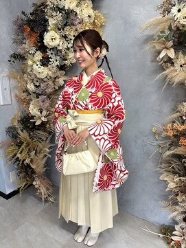 振袖gram名古屋/振袖 袴レンタル/着付け/ヘアセット/名駅 成人式 袴 振袖 レンタル 人気 大人かわいい トレンド