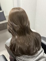 ルナス 福岡天神(LUNAS)&nbsp;[髪質改善 福岡大名]ほんのりグレー味ベージュ