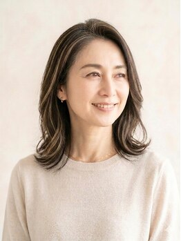 ミツル 戸越銀座(Mitsuru)の写真/【自分に似合う】や【自分らしさを大事にしたい】女性へ。ハイライトを使った白髪ぼかしも人気☆