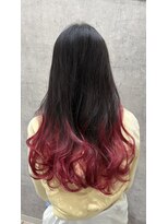 リースリー(Re.3 connecting beauty) ピンクレッド×グラデーションカラー