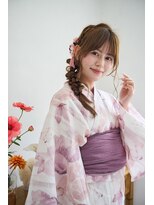 アンドットエス 銀座(and.S) ☆浴衣にもピッタリサイド編みおろし☆
