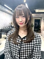 イコ 心斎橋(.ico)&nbsp;ミディアムレイヤーカットハッシュカットウルフボブウルフカット