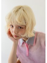 ソレイユトウキョウシブヤ(SOLEIL TOKYO shibuya) ミルクティーブロンドボブ