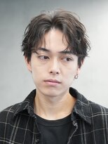 フィフス 大分(fifth)&nbsp;大分フェザーパーマスパイラルパーマメンズカットセンターパート