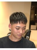 テーパーフェード×フレンチクロップ