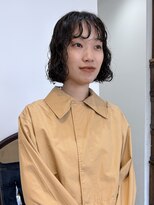 ヘアーアイストゥーレ(HAIR ICI TRE)&nbsp;ボブパーマ前髪パーマくるくるパーマスパイラルミニボブフレンチ