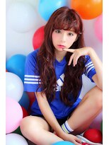 マーリャヘアー(mallia hair)&nbsp;ゆるふわモテ髪愛されどNO1ロングスタイルID:B009237326