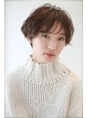【pledica】柔らかい毛先の動きがかわいいくせ毛風ショート