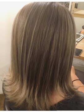 リコモ(Likkle More) くすみグレー　担当加藤　【十条　美容室　リコモ】