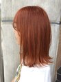 リコ(Lico)&nbsp;夏におすすめなハイトーン。ブリーチ使用の韓国風オレンジです。