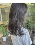 【hair salon W】ダークアッシュグレー