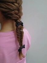 コークス 原宿 表参道(COKETH)&nbsp;★セルフアレンジ。フィッシュボーン