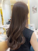 ロンドプランタン 恵比寿(Lond Printemps) グレイナチュラルベージュの髪質改善美髪ロングヘア