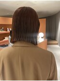 【清水】10・20・30代 ぱつっと切りっぱなしボブ束感ストレート