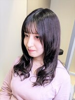 ナカドット エマノン 池袋(__naka.__ EMANON) コテ巻き風・酸性ストカール・ロングヘアー2