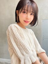 スティーロ 渋谷(Steelo)&nbsp;Steelo  クリーミーグレージュ×大人ボブ