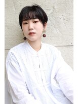 スペシウムバイアンバースデー(spacium by UNBIRTHDAY)&nbsp;ショート/黒髪/シンプルショート【HIYORI】