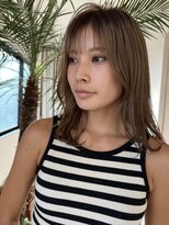 ココルアナ(coco luana)&nbsp;ベージュ/シャドウルーツ/ケアブリーチ/ハイトーン/髪質改善