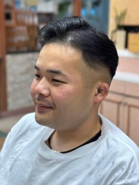 アポロカットステージ 相模大野店 アップバング/ツーブロックマッシュ<理容室>[メンズ/相模大野]