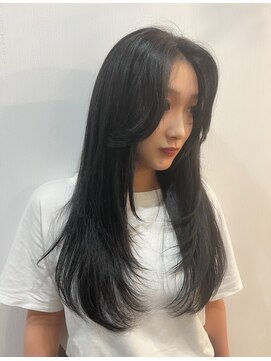 オリジンアド(ORIGIN+) 韓国/レイヤーカット/deep greige