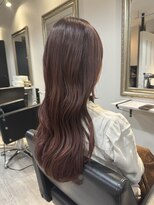 リアンヘアー(Lian hair) 10代20代30代大人かわいい韓国風シースルーバングピンクシャドウ