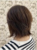 30代40代50代ショートヘアウルフレイヤーボブ