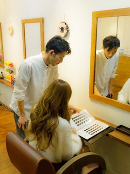 スターベリー 逗子店(STARBERRY)の写真/マンツーマンで丁寧に施術してくれるからあなたの理想のスタイルが叶う☆高い技術力を是非ご体感ください。