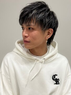 ネイロ 錦糸町(NeiRo) アッシュブラックカルマパーマベリーショートダークアッシュ