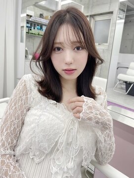 エヌアイ オモテサンドウ(ni omotesando) くびれヘア/ブラウンカラー