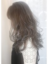 アレンヘアー 梅田店(ALLEN hair)&nbsp;クセ毛風カール×ナチュラルハイライト