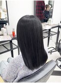 透明感シアーブラック