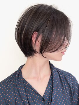 ゴカン バイ ジル ブラン 名古屋(Gokan by JIL BLAN) ハイライトバレイヤージュダブルカラーショートカット30代40代