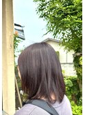 透明感溢れるラベンダーカラー