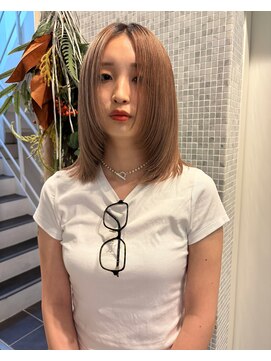 ラパンセヴェール(LA PENSEE VERT) 顔まわりレイヤー、レイヤーカット