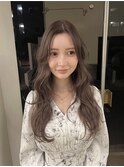 ベージュカラー/ブリーチなしダブルカラー/赤み消し/渋谷/原宿