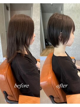 リッカ(RICCA) 【before afterあり】大人ショートボブ