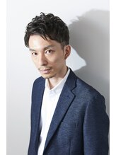 トリム 渋谷(trim.) 爽やかビジネスアップバングショート[渋谷]