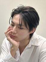 ロンドオム 池袋(Lond Homme)&nbsp;men's/メンズ/刈り上げセンターパート/ダウンパーマ/池袋