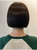 人気のぱつっとボブ