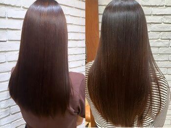 ハイブ(HIVE)の写真/【Aujua/ヴィラロドラ取扱い店】"髪を綺麗にすること"にこだわる！ダメージレスカラーはリピート多数★