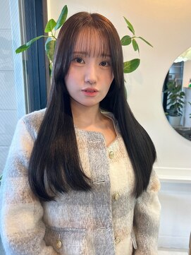 エンリッチヘア(enrich hair) チョコブラウンカラー/艶カラー