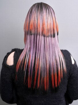 デザインカラー推しカラー裾カラーエンドカラー推し活派手髪