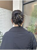 ドレスヘアカチモリ大人気！ヘアアレンジ