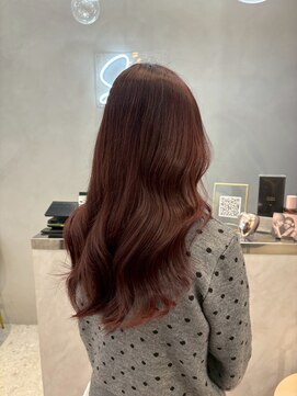 ジーナ メゾン 札幌(Zina Maison) 美髪*ピンクブラウン*髪質改善TR*Zina Maison札幌