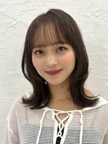 ガーランド (Garland)&nbsp;ミディアムレイヤー/赤み消し/オリーブグレージュ/透明感カラー